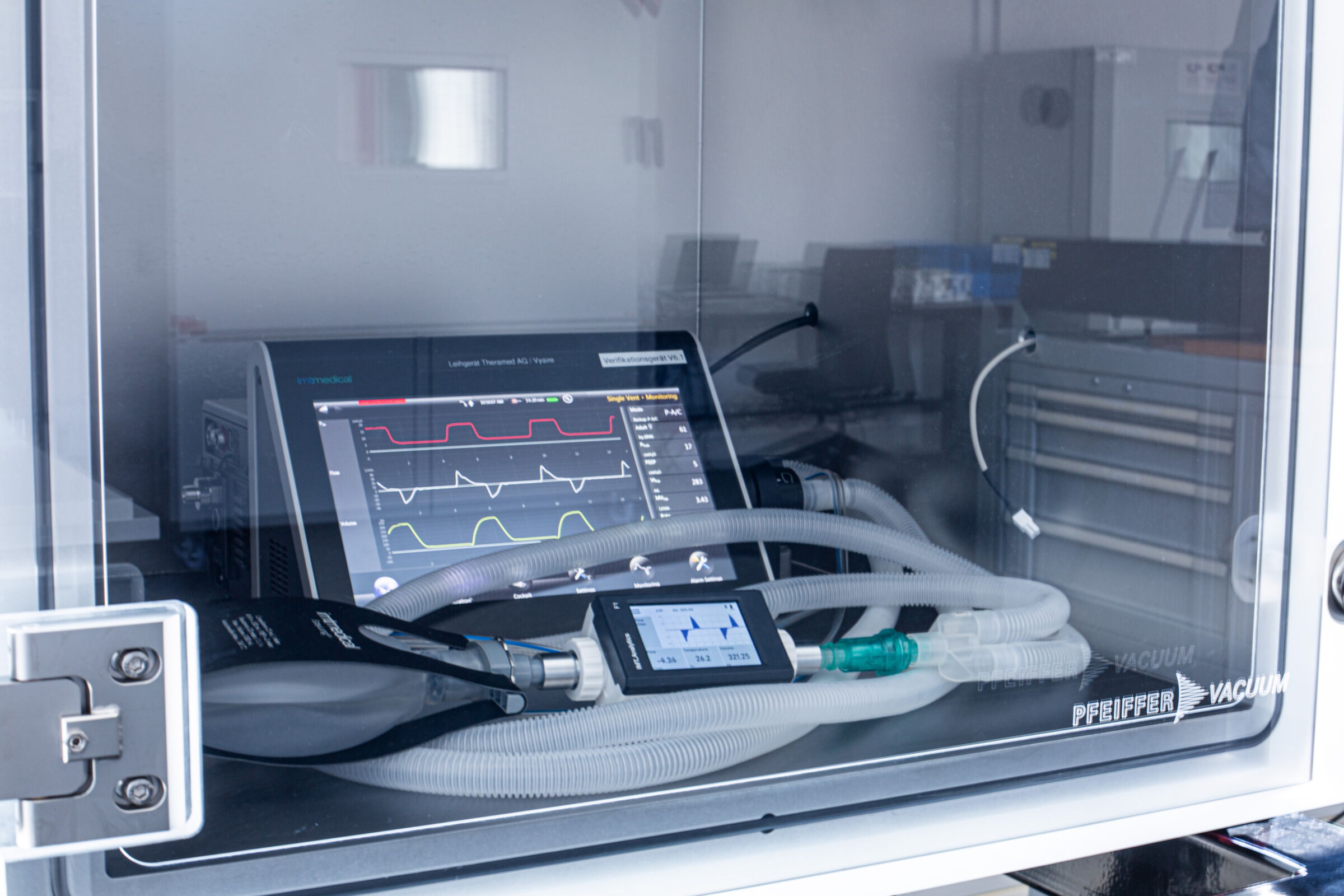 IMT Negative pressure chamber medical device testing